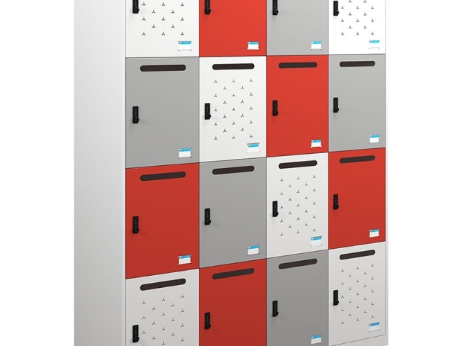 Tủ locker 16 khoang khóa số TU984-4KS